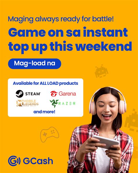 Buy gaming credits with GCash! .